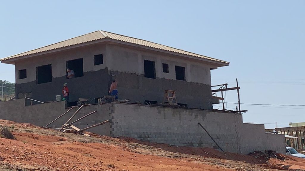 Vista Externa Traseira Ed. Manoel Gervázio - Proprieta Construtora - Green Village - Palhoça